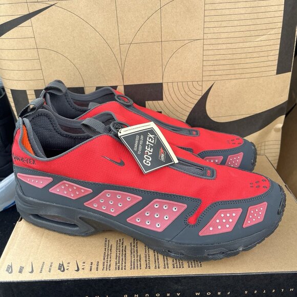 NEW Nike Air Max SNDR Sunder GTX Hyper Crimson Red FZ4238-800 Men Size 14 - Picture 1 of 7